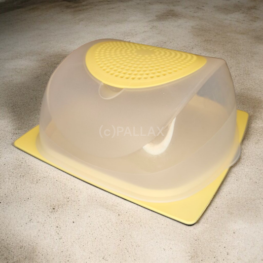 TUPPERWARE A138 JUNIOR-KÄSEMAX GELB KÄSEBEHÄLTER KÜHLSCHRANK