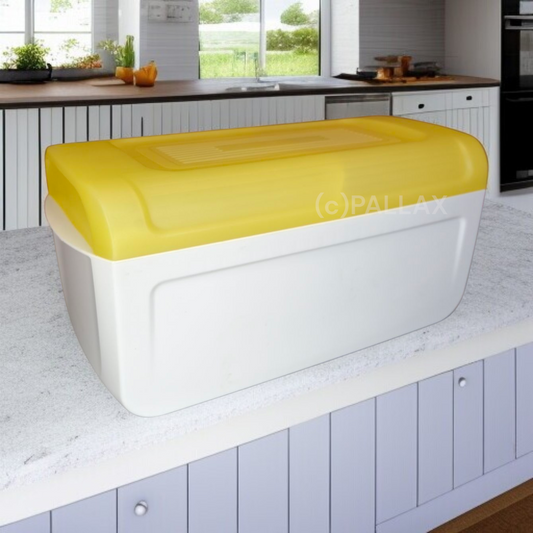 TUPPERWARE A143 JUNIOR-BROTMAX WEISS GELB BROTKORB BROTDOSE