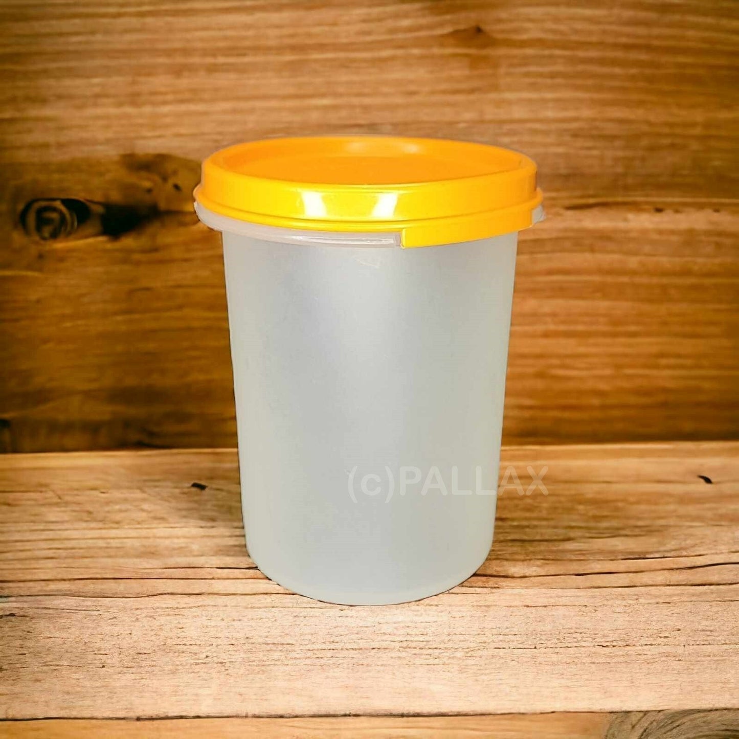 TUPPERWARE A76 EIDGENOSSE RUND 440 ML ORANGE VORRATSDOSE