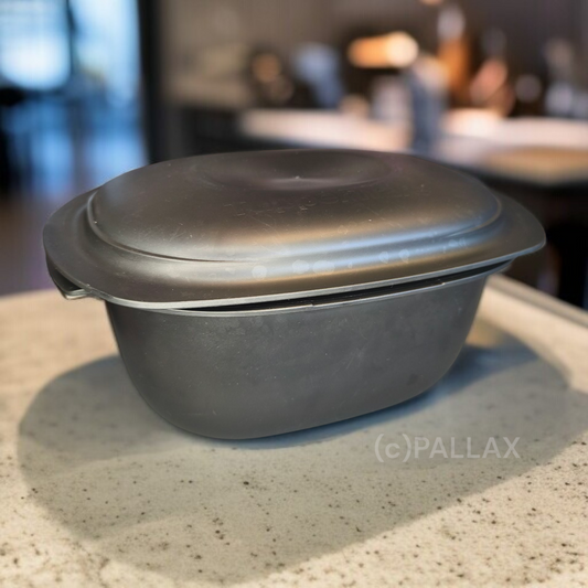 TUPPERWARE H31 ULTRA-PRO KASSEROLLE 3,5 L ANTHRAZIT BACKOFEN MIKROWELLE BRÄTER