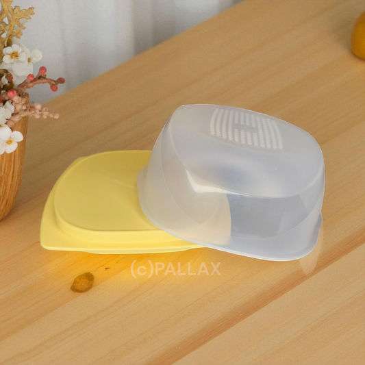 TUPPERWARE A197 MINI-KÄSEMAX GELB KÄSEBEHÄLTER