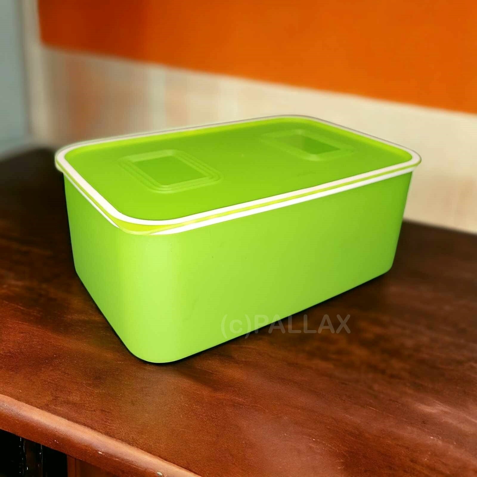 TUPPERWARE A154 QUADRO 2,9 L BEHÄLTER GRÜN VORRATSDOSE