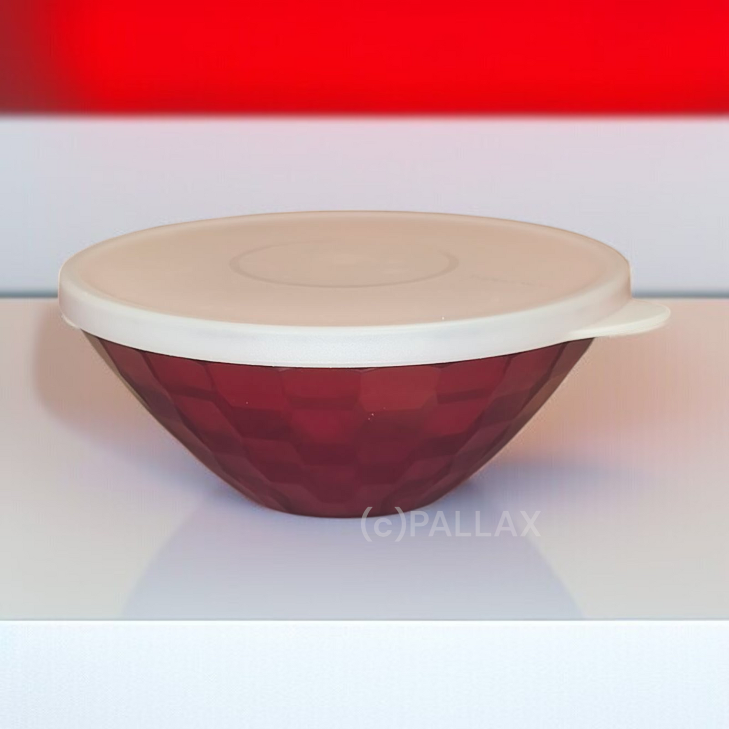 TUPPERWARE DIAMANT SCHÜSSEL 500 ML ROT SONDERMODELL