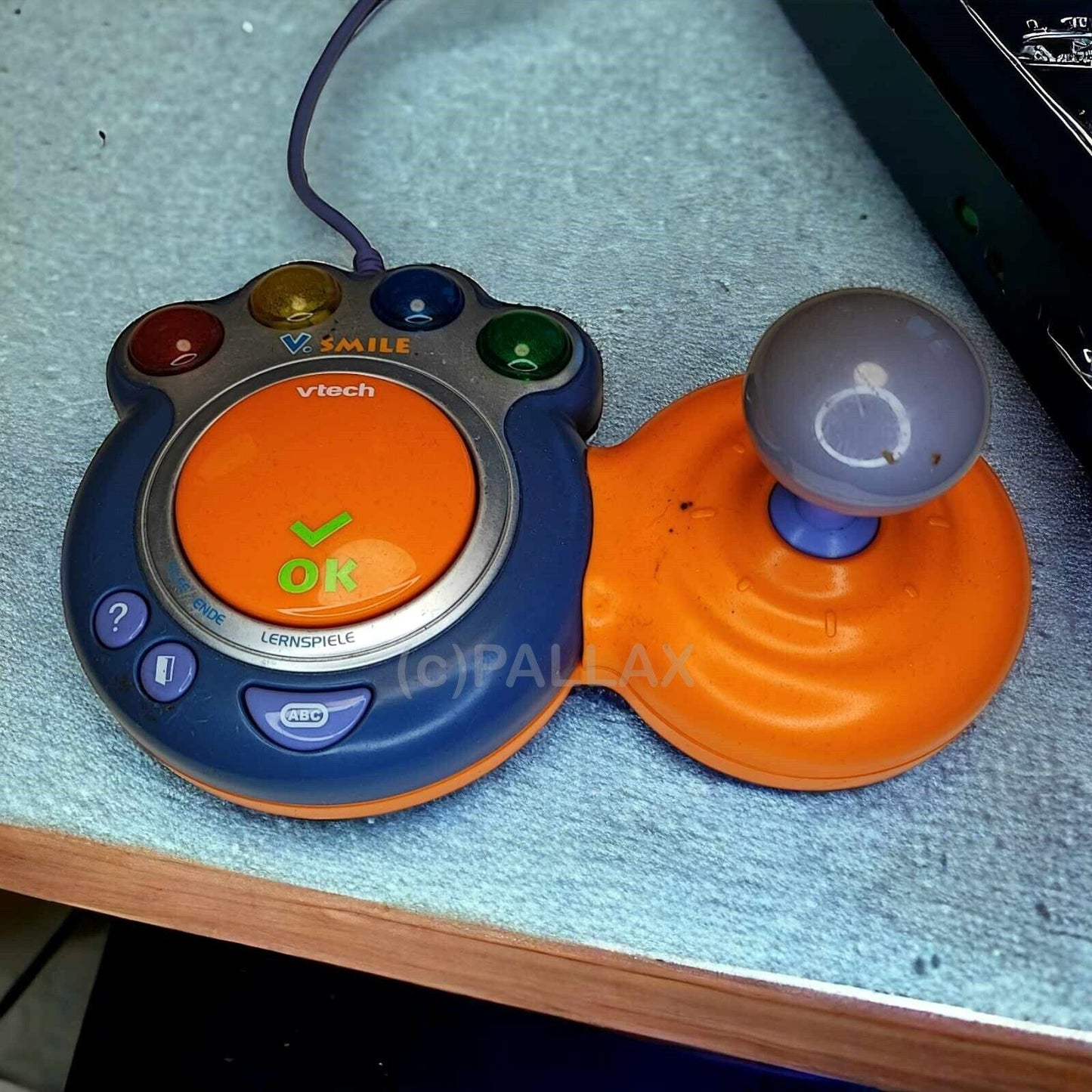VTECH V SMILE KONSOLE SPIELKONSOLE ORANGE LILA
