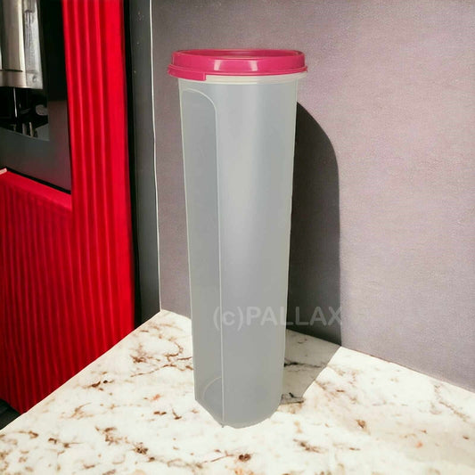TUPPERWARE A79 CAMPANILE 1,1 L BROMBEER-ROT EIDGENOSSE RUND VORRATSDOSE