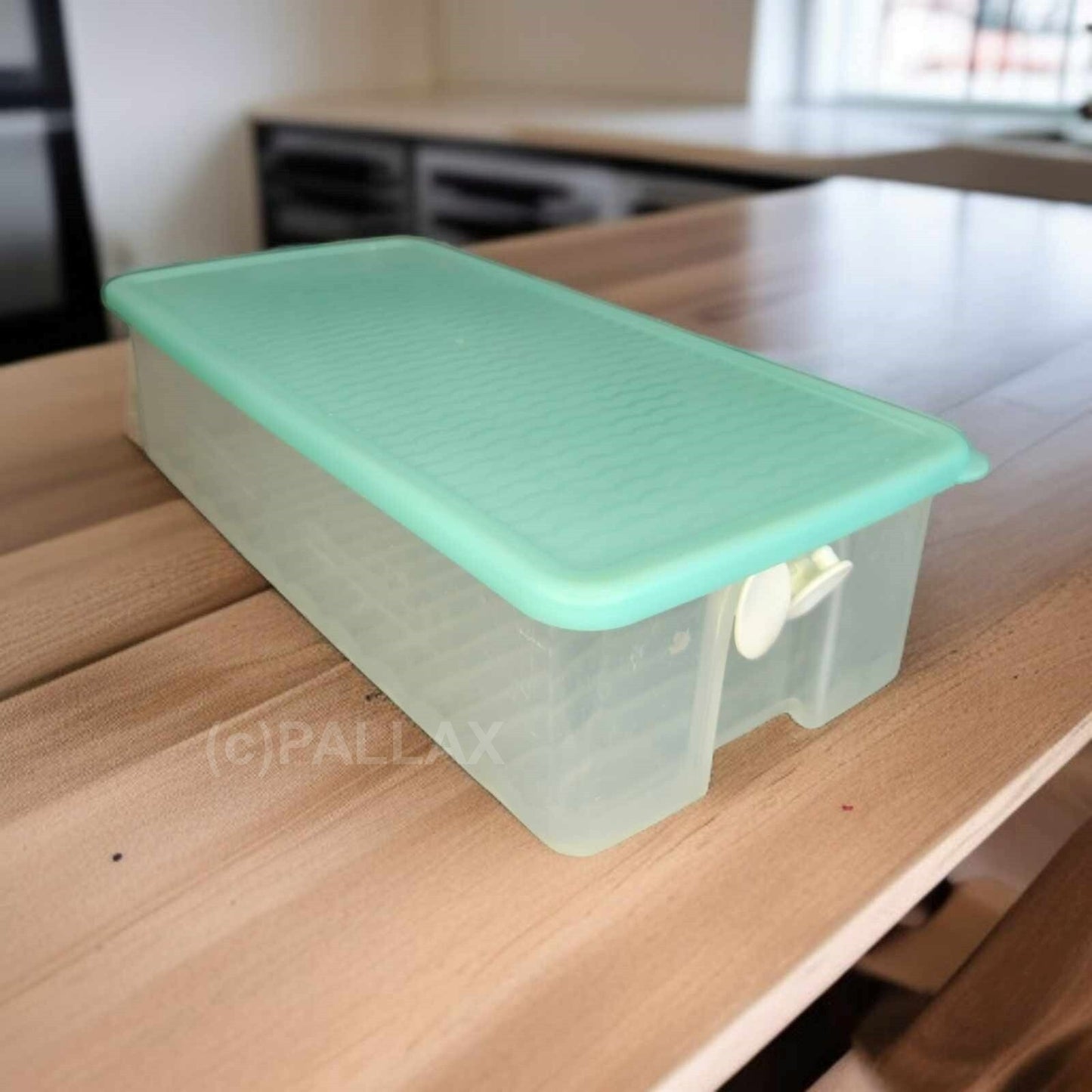 TUPPERWARE A113 PRIMA KLIMA 2,0 L BEHÄLTER TÜRKIS OBST GEMÜSE KÜHLSCHRANK
