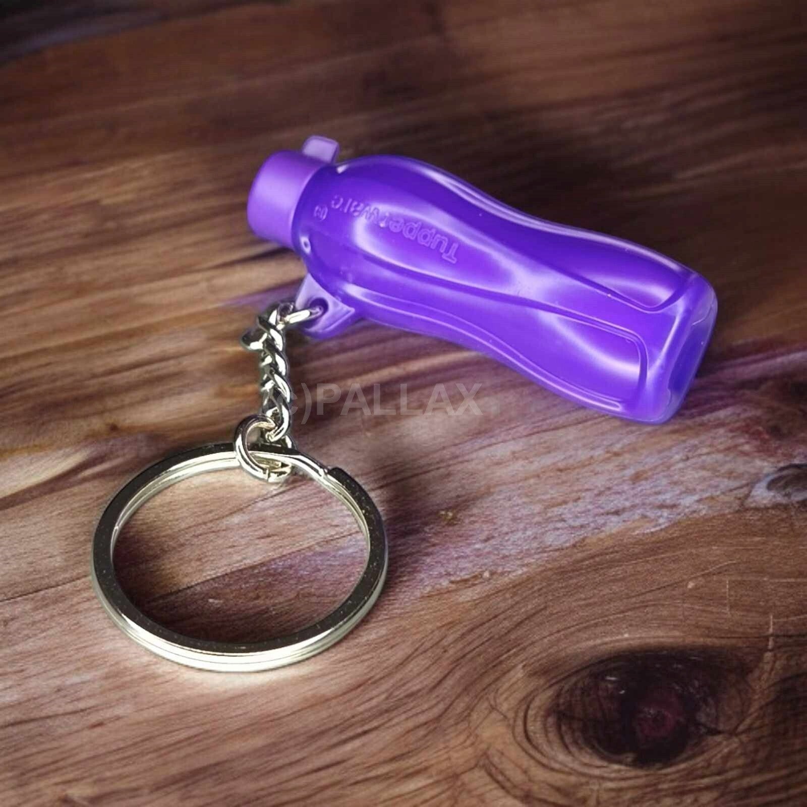 TUPPERWARE SCHLÜSSELANHÄNGER ECO EASY TRINKFLASCHE LILA
