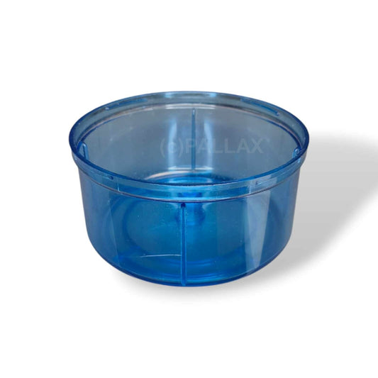 TUPPERWARE ERSATZTEIL BEHÄLTER 1,0 L BLAU FÜR QUICK-CHEF 1 D98 D115