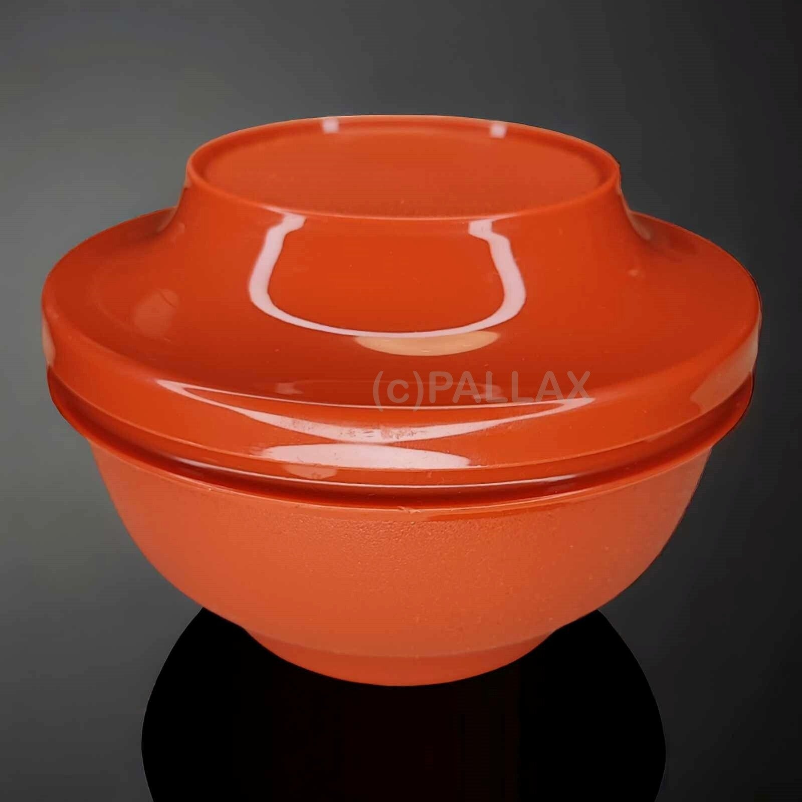 TUPPERWARE VINTAGE THERMO-SCHÜSSEL400 ML KARMESIN-ROT NEUWARE AUS LAGERFUND