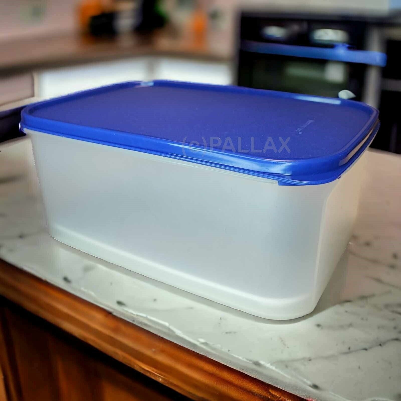 TUPPERWARE A85 KLEINER SUPER-STAR 4,3 L BLAU OBST SALAT GEMÜSE
