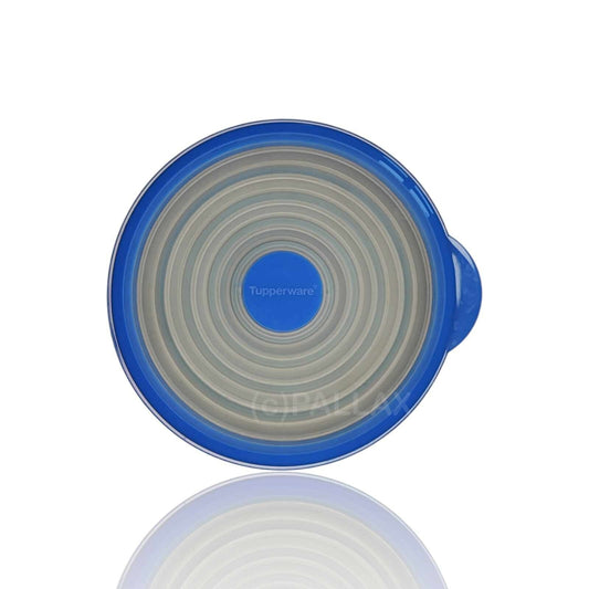 TUPPERWARE ERSATZTEIL BUNGEE-DECKEL 17,5 CM BLAU FÜR D98 D115 QUICK-CHEF