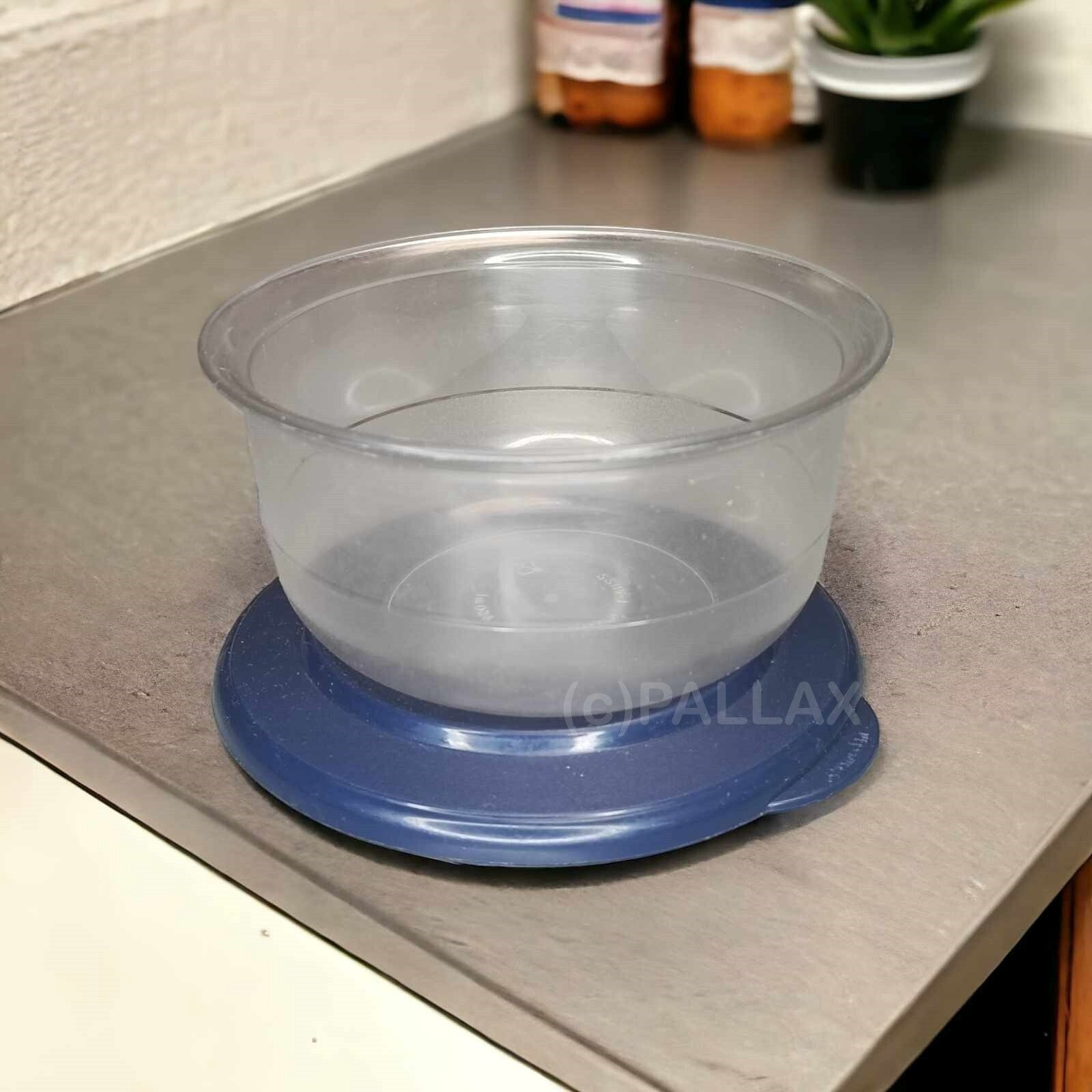 TUPPERWARE C35 GROSSE TAFELFEINE 450 ML INDIGO SCHÜSSEL TAFELPERLE