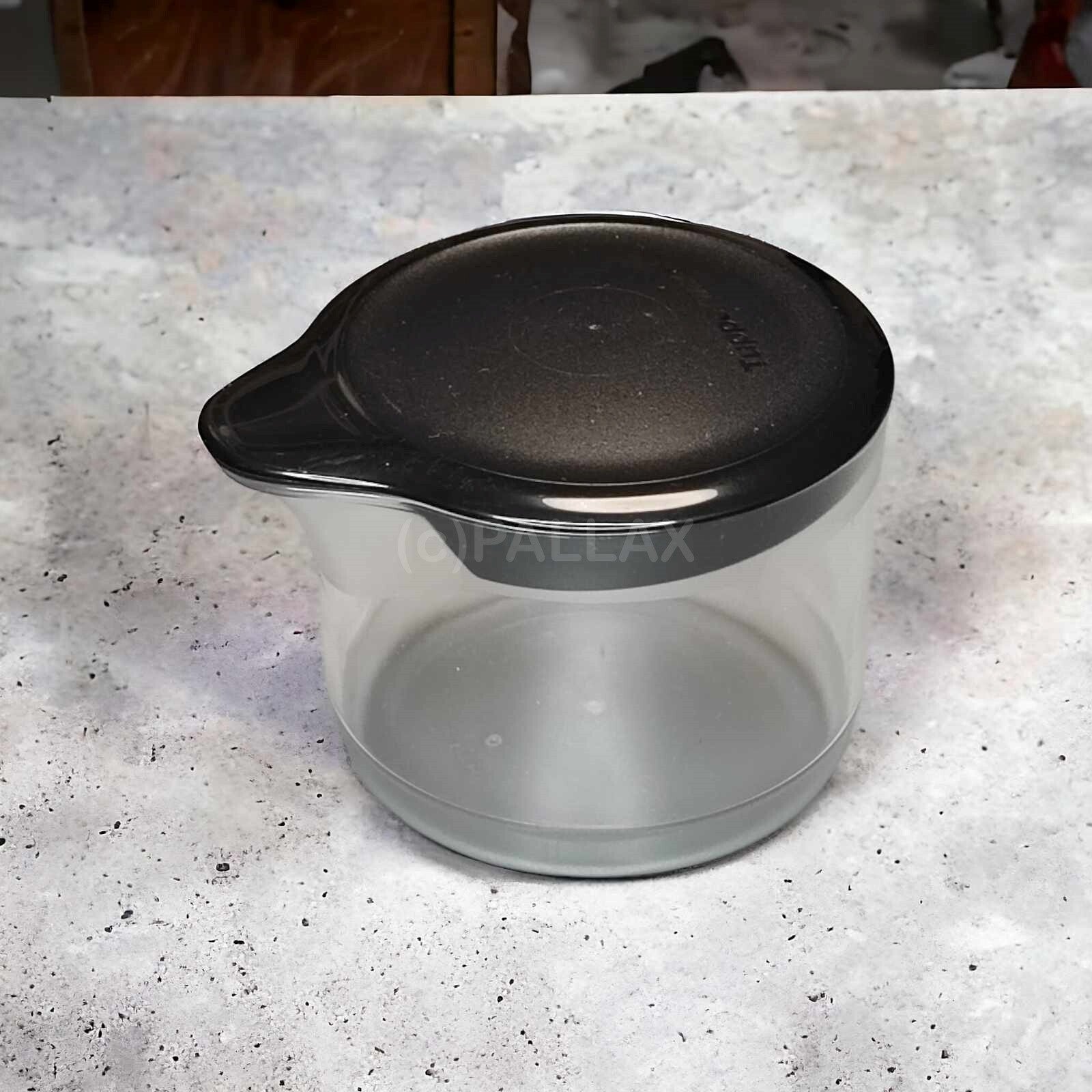TUPPERWARE C166 TUPPERTIME BEHÄLTER 250 ML SCHWARZ ZUCKERDOSE