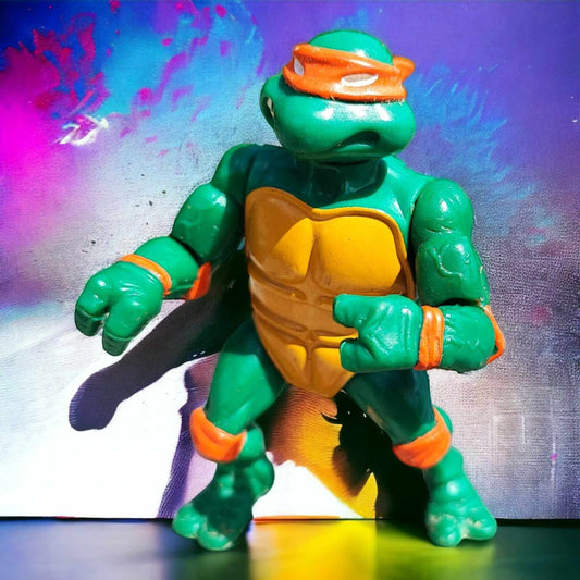TEENAGE MUTANT NINJA TURTLES TMNT MICHELANGELO / PLAYMATES 1988