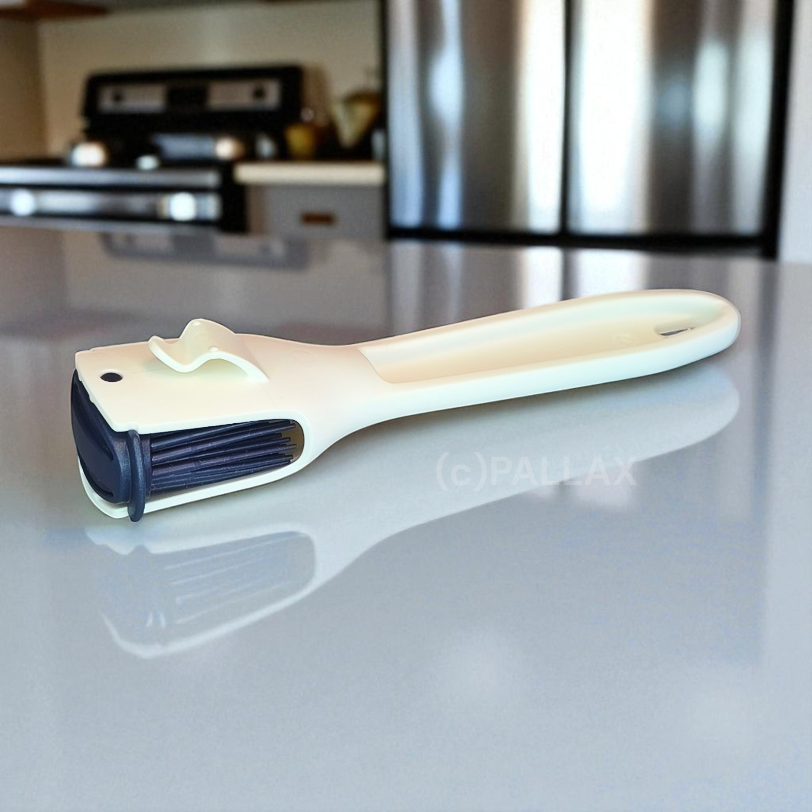 TUPPERWARE  D181 SILIKON-PINSEL WEISS BACKPINSEL
