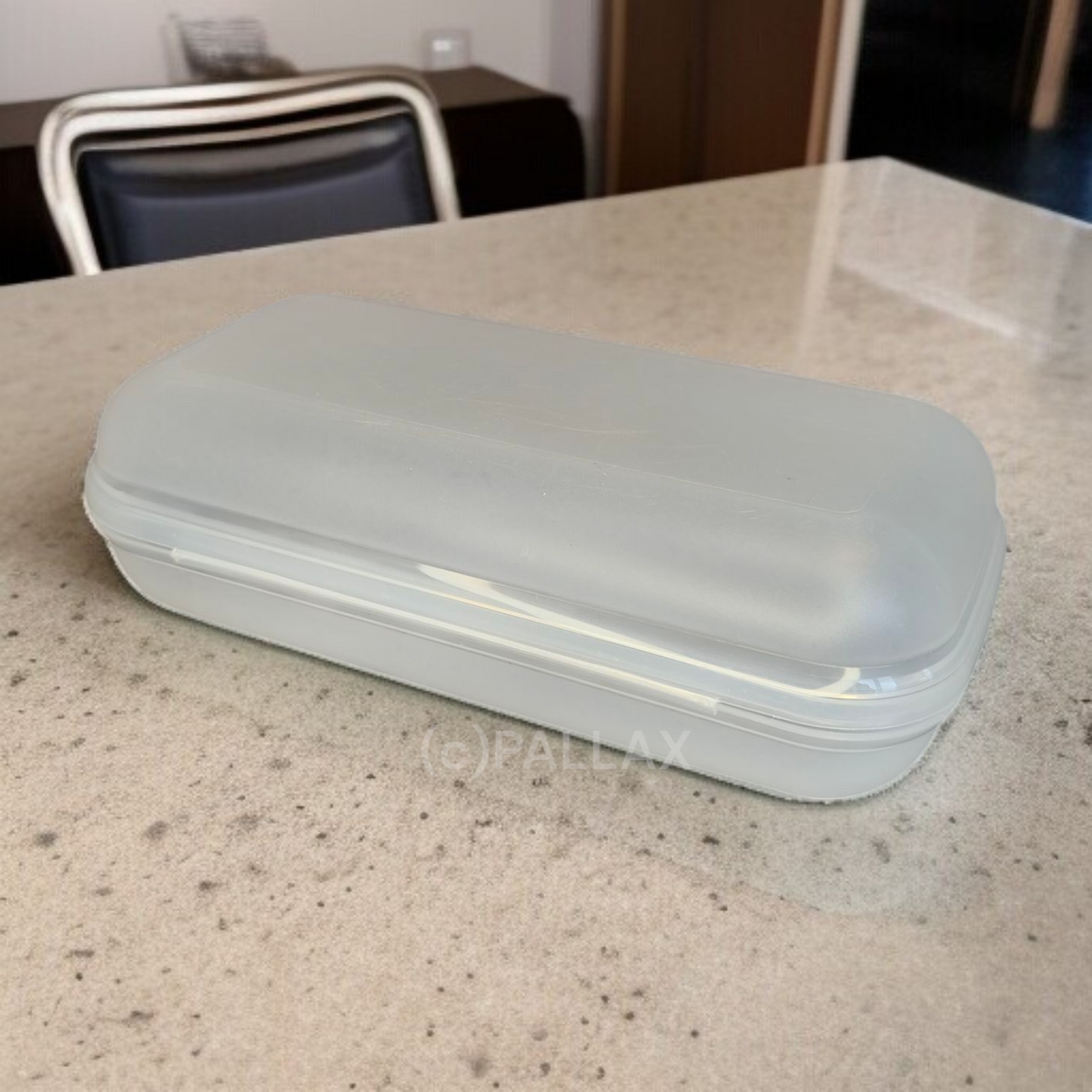 TUPPERWARE A46 MAXI-TWIN WEISS BROTDOSE PAUSENBOX