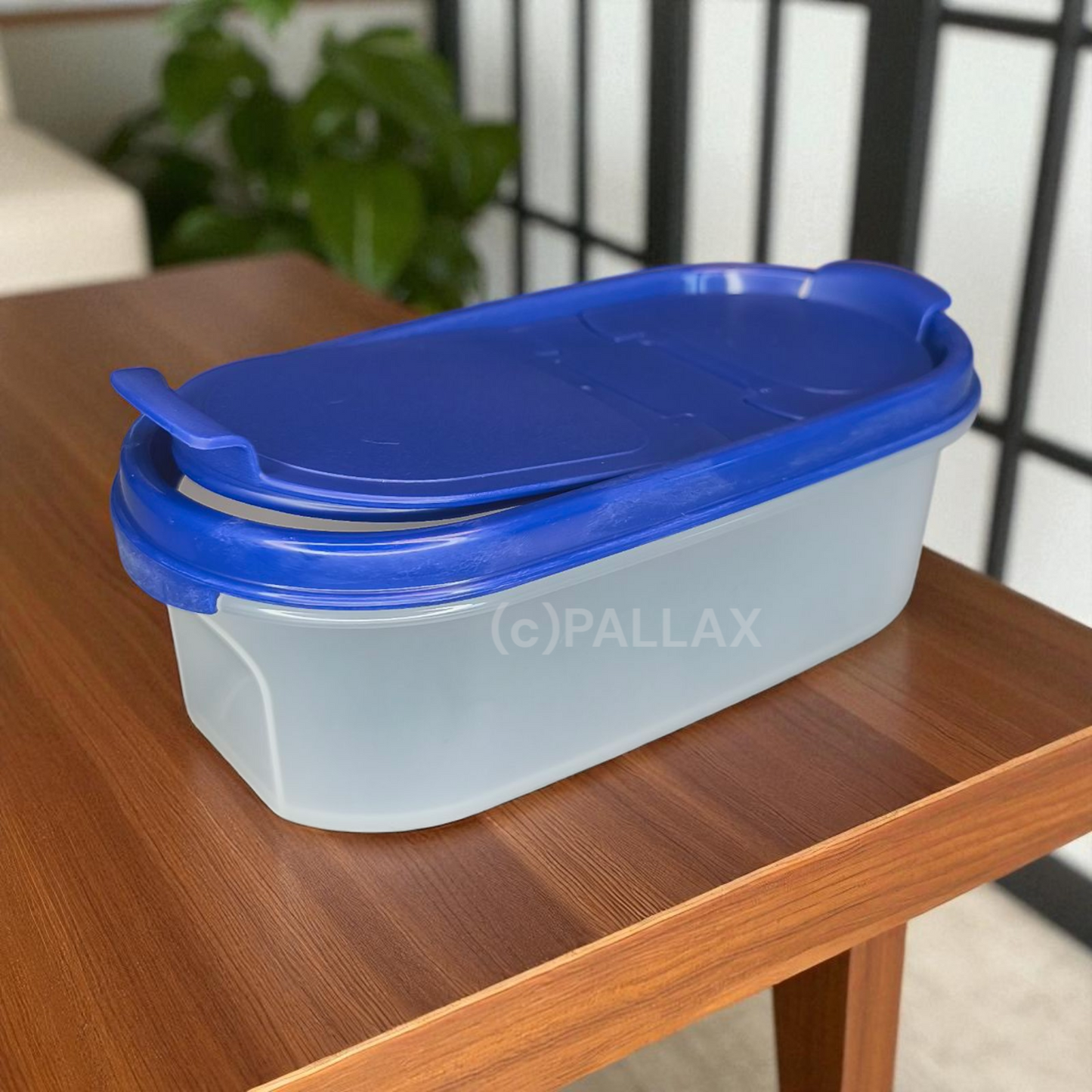 TUPPERWARE A61 EIDGENOSSE 500 ML MIT DOPPEL-SCHÜTTKLAPPE BLAU VORRATSBEHÄLTER
