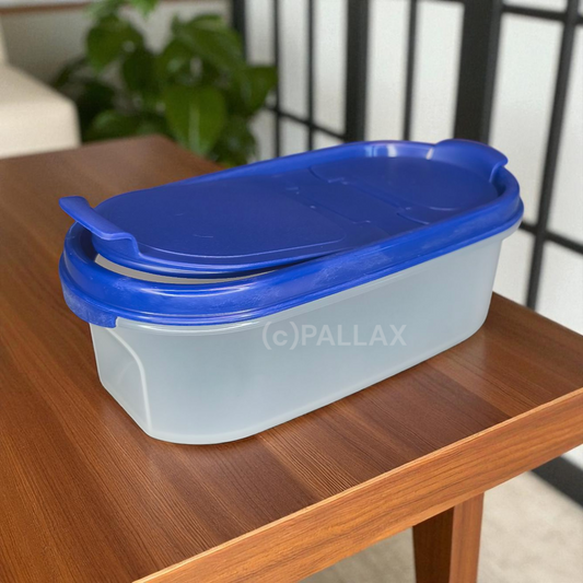 TUPPERWARE A61 EIDGENOSSE 500 ML MIT DOPPEL-SCHÜTTKLAPPE BLAU VORRATSBEHÄLTER