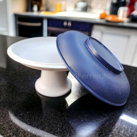 TUPPERWARE C48 KLEINE NOBLESSE INDIGO WEISS SERVIER-PILZ