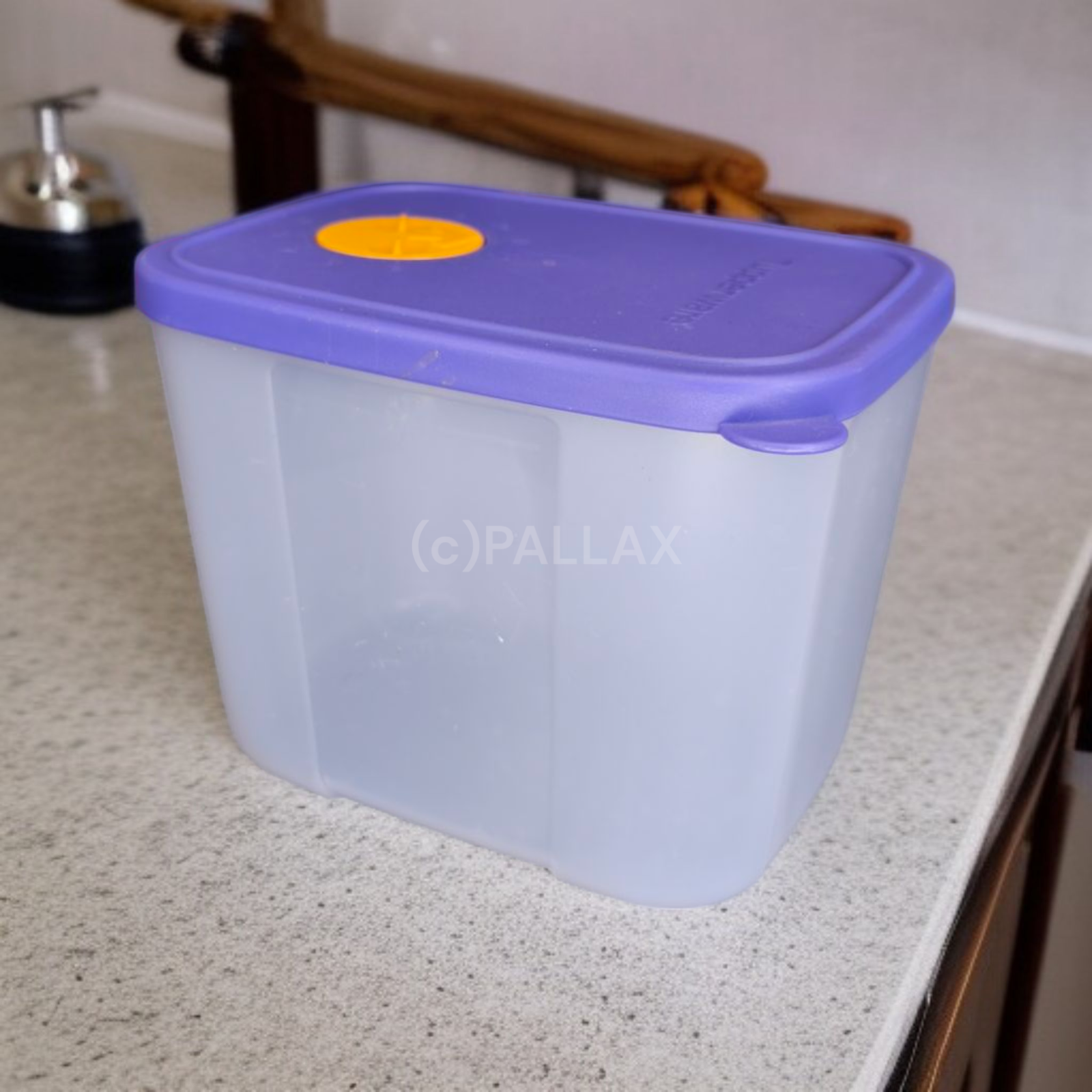 TUPPERWARE G24 KLEINE EISZEIT BEHÄLTER 1,2 L GEFRIERBEHÄLTER LILA