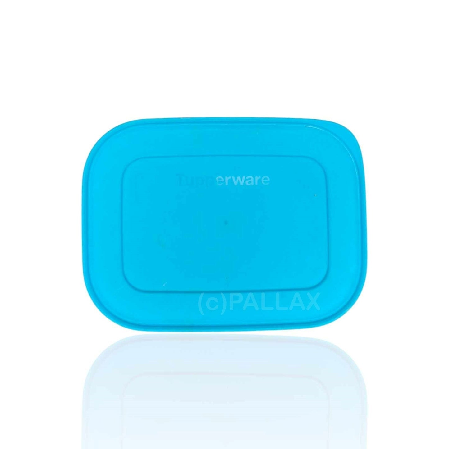 TUPPERWARE ERSATZTEIL EIS-KRISTALL-DECKEL 15 x 11,2 CM HELLBLAU