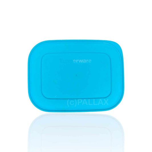 TUPPERWARE ERSATZTEIL EIS-KRISTALL-DECKEL 15 x 11,2 CM HELLBLAU