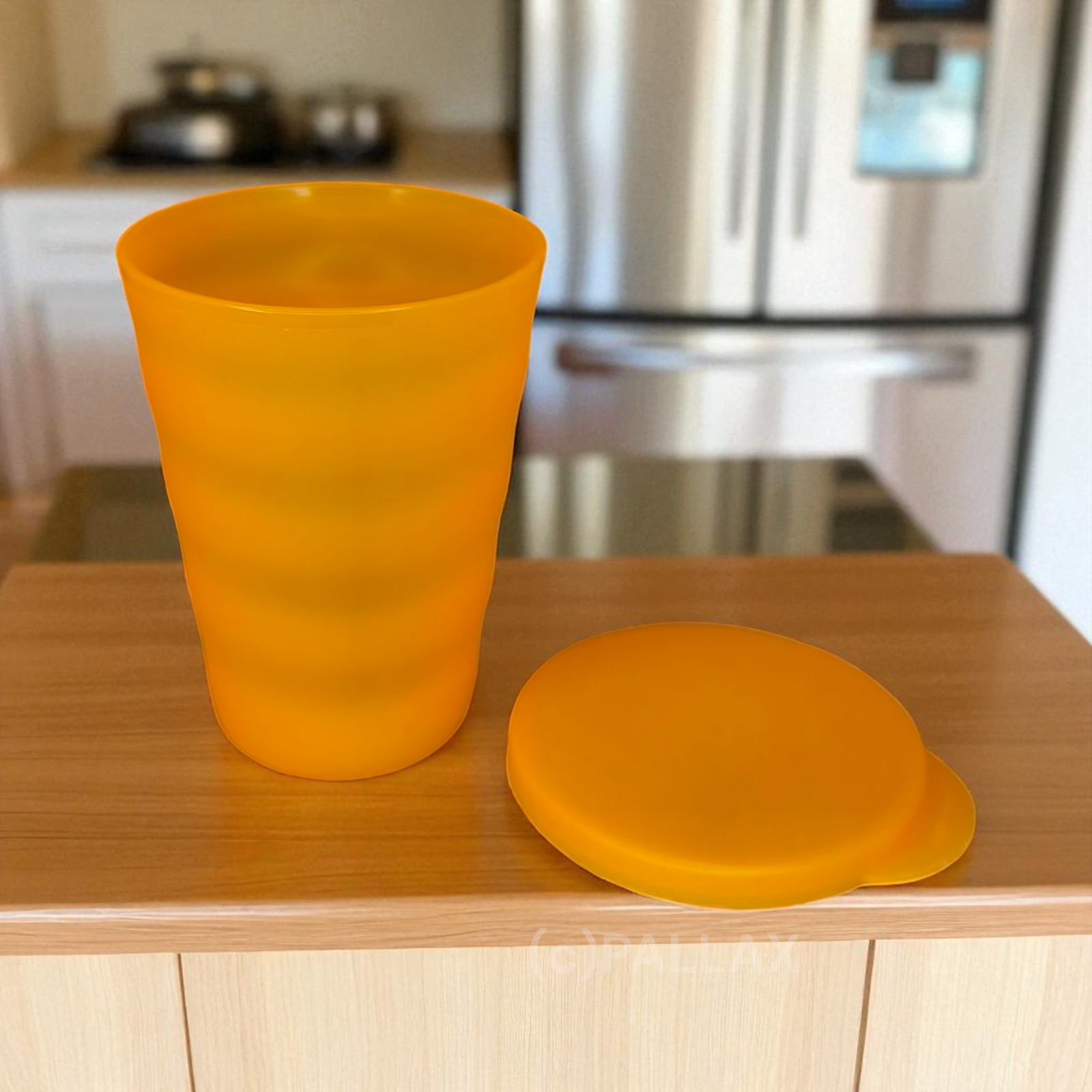 TUPPERWARE J16 JUNGE WELLE TRINKBECHER 330 ML   ORANGE