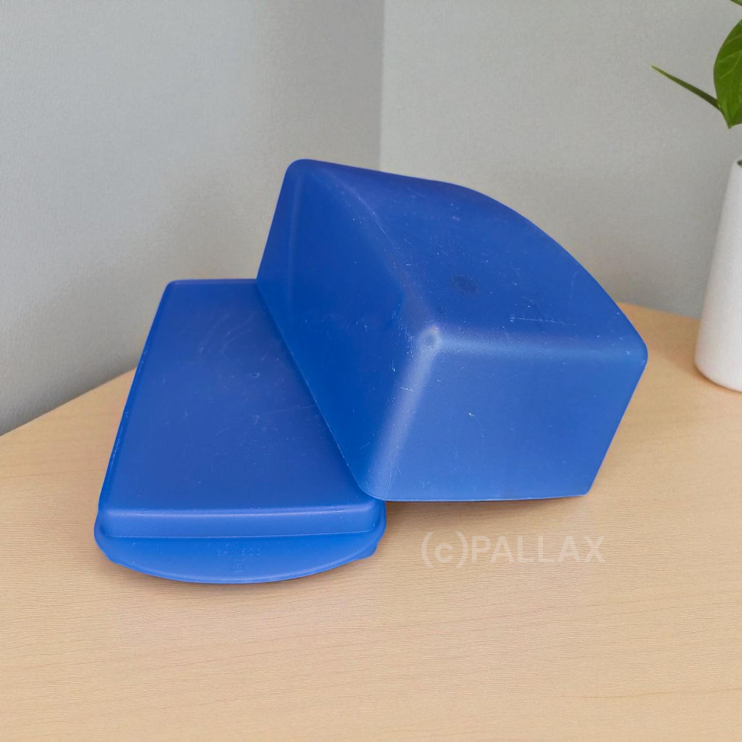 TUPPERWARE J10 JUNGE WELLE BUTTERDOSE BLAU