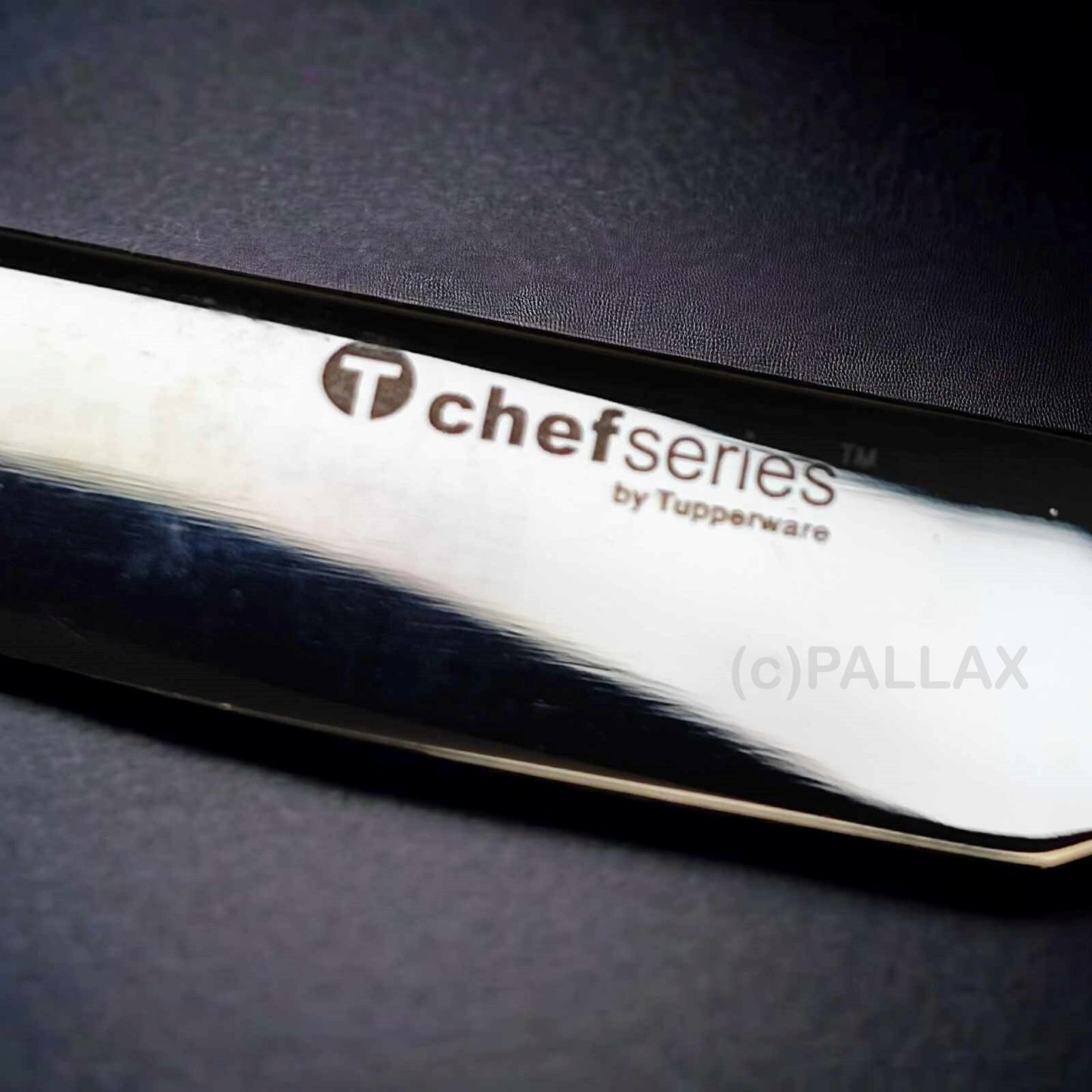 TUPPERWARE C114 CHEF-SERIE BESTECK (4-TEILIG) MESSER GABEL LÖFFEL TEELÖFFEL