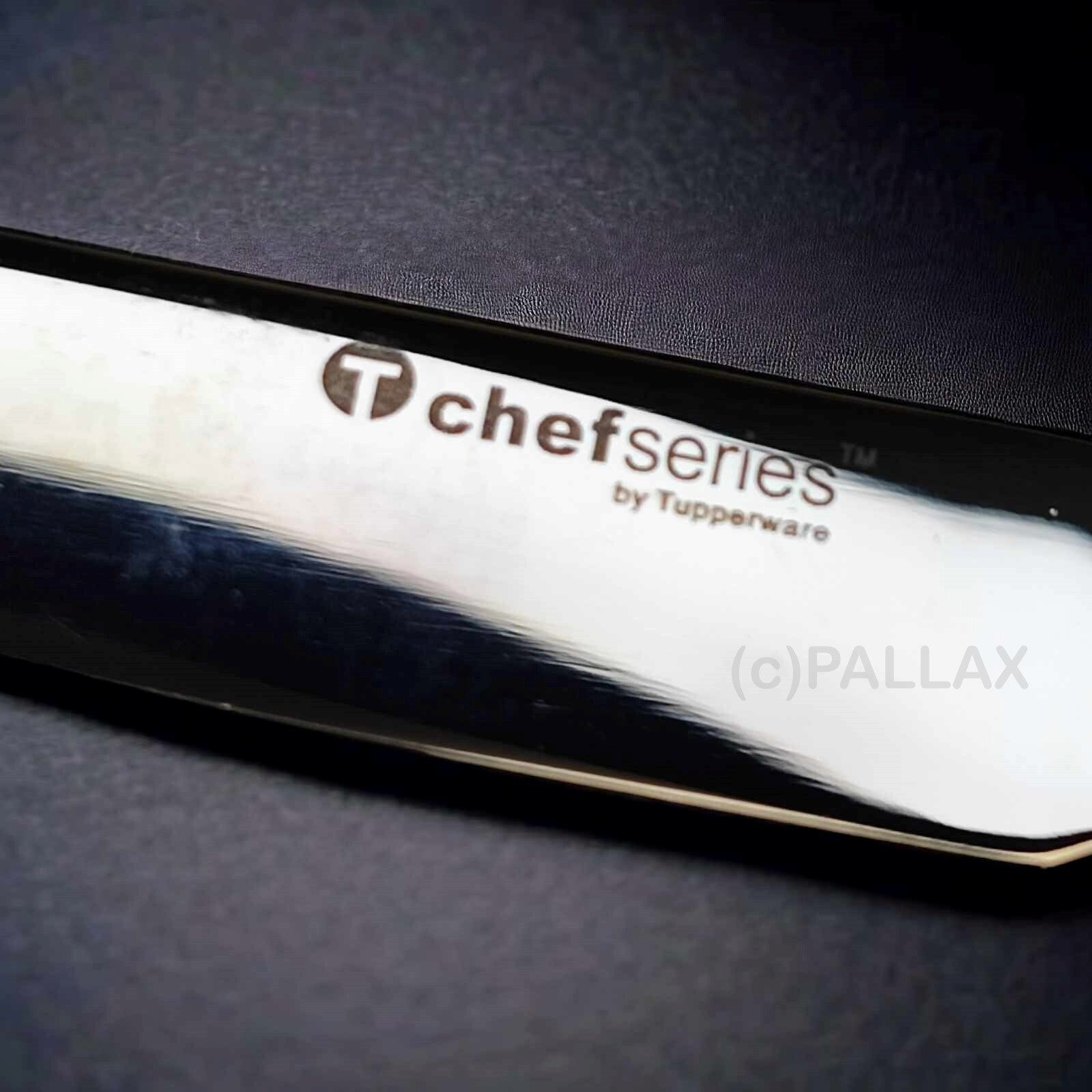 TUPPERWARE C114 CHEF-SERIE BESTECK (4-TEILIG) MESSER GABEL LÖFFEL TEELÖFFEL