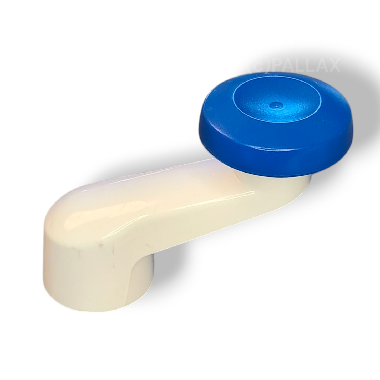 TUPPERWARE ERSATZTEIL KURBEL-GRIFF BLAU FÜR D130 D150 QUICK-CHEF 2 + 3