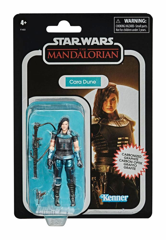 STAR WARS THE VINTAGE COLLECTION - CARA DUNE (CARBONIZED) MANDALORIAN
