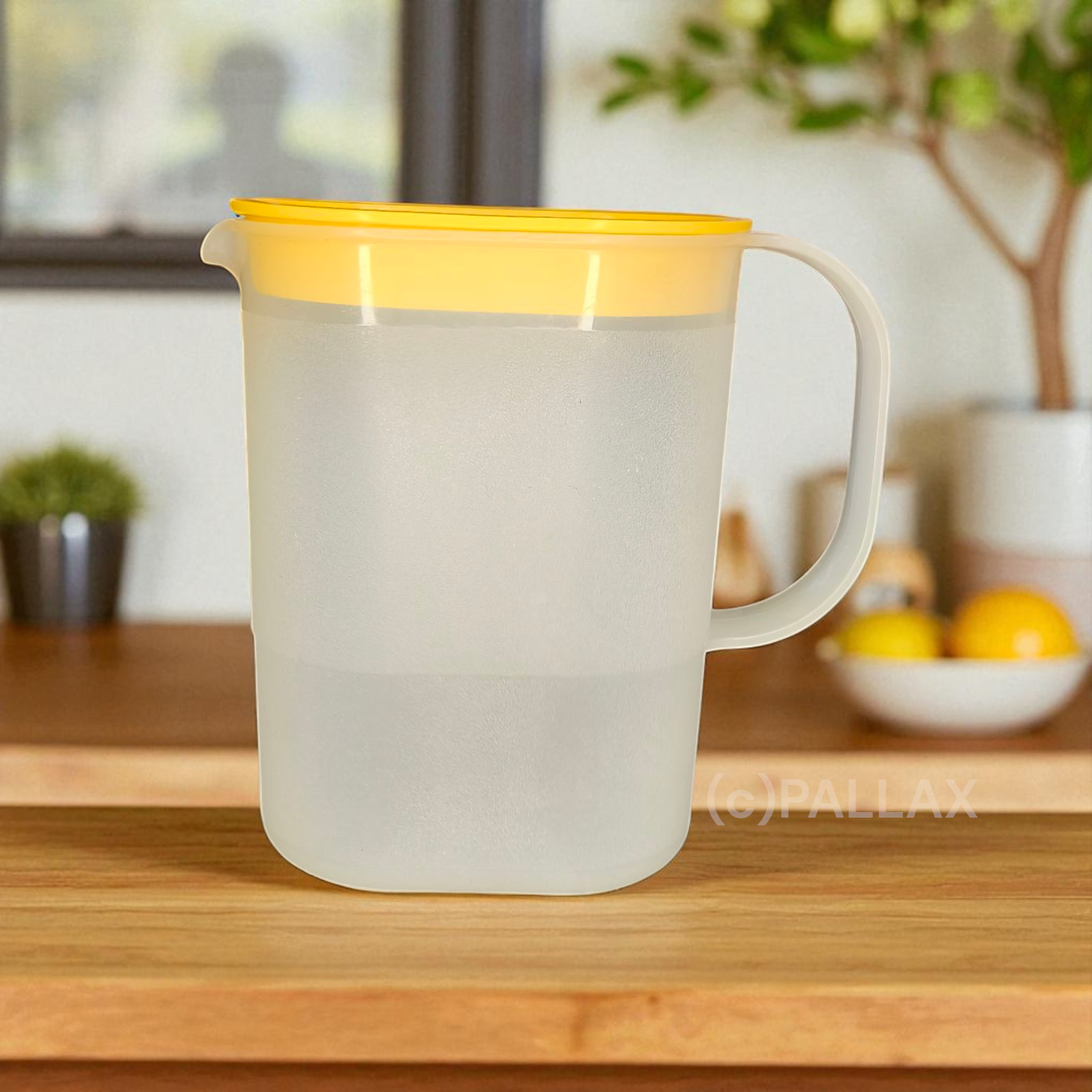 TUPPERWARE D34 FRISCHE-QUELL 1,15 L GELB SAFTKANNE