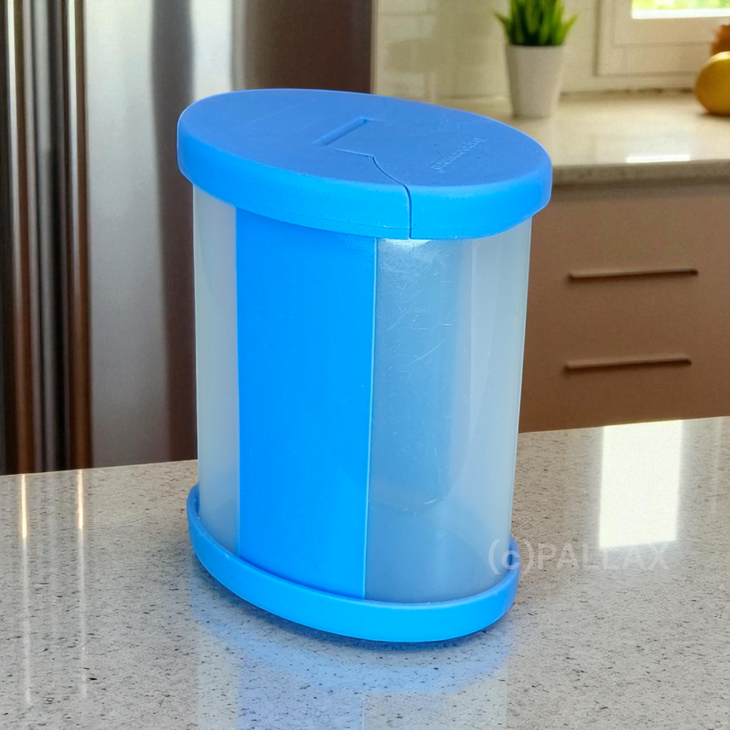 TUPPERWARE A121 ORIENT EXPRESS GEWÜRZ-BEHÄLTER 275 ML BLAU