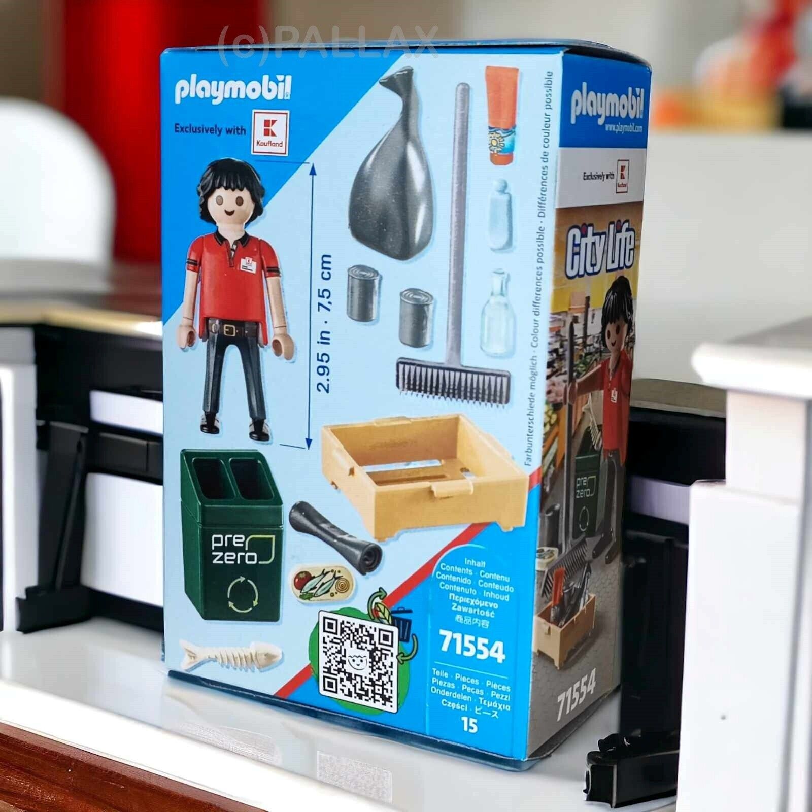 PLAYMOBIL 71554 KAUFLAND SUPERMARKT-MITARBEITER (KAUFLAND EXCLUSIVE) / 2023