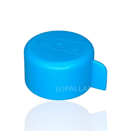 TUPPERWARE ERSATZTEIL ECO-SCHRAUBDECKEL 5,4 CM HELLBLAU FÜR TRINKFLASCHE C138