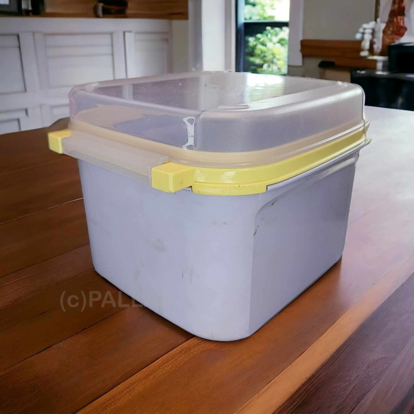 TUPPERWARE A87 BELLEVUE 2,6 L FLIEDER GELB VORRATSBEHÄLTER TROCKENVORRAT
