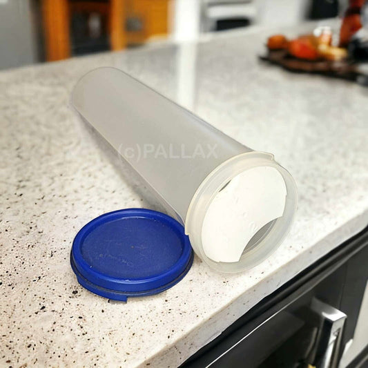 TUPPERWARE A79 CAMPANILE 1,1 L BLAU EIDGENOSSE RUND VORRATSDOSE