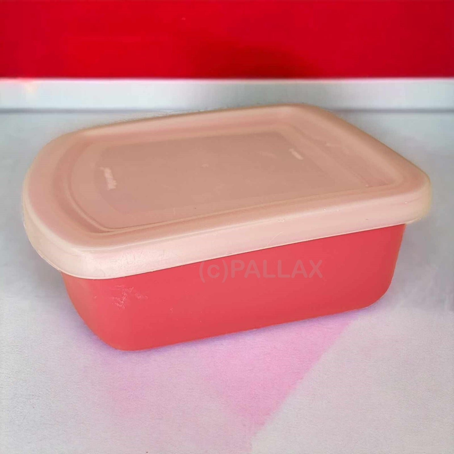 TUPPERWARE U11 FOUR SEASOMS MINI-LUNCHBOX 400 ML ROT BROTDOSE