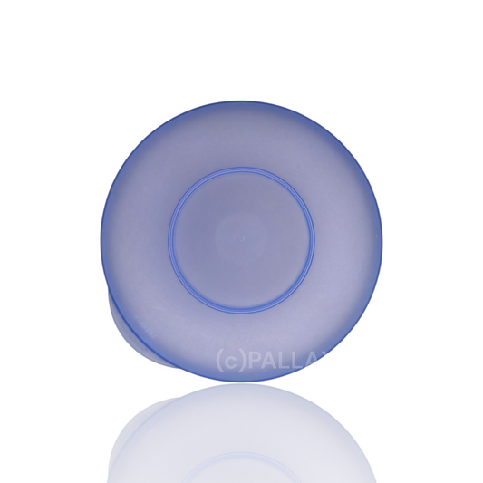 TUPPERWARE ERSATZTEIL JUNGE-WELLE-DECKEL 13,9 CM BLAU TRANSPARENT FÜR J45 J47
