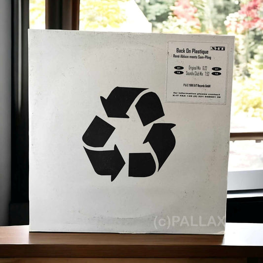 LP 10" RENÈ ABLAZE MEETS SAM-PLING - BACK ON PLASTIQUE XLTD 9906 / X-IT 1999