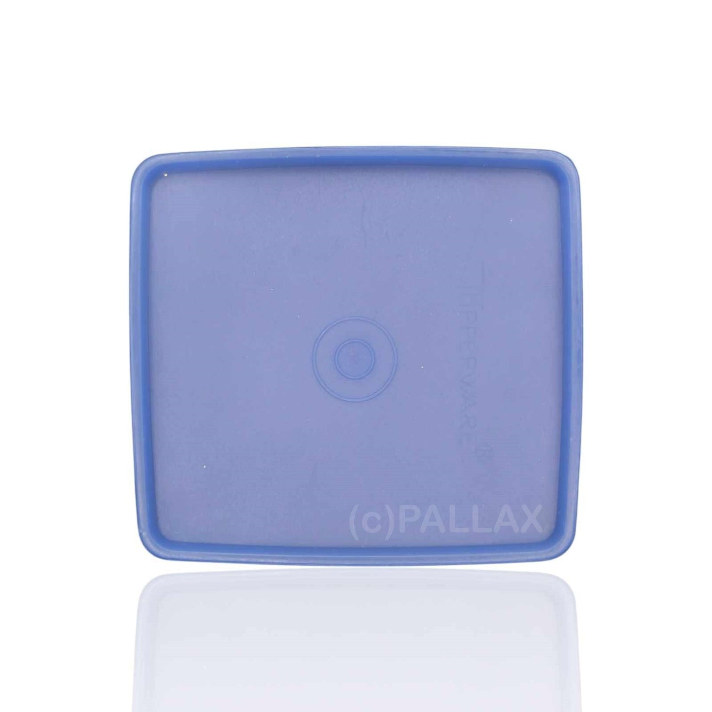 TUPPERWARE ERSATZTEIL DECKEL FÜR A45 MINI-BOX BLAU 13,8 x 12,7 CM