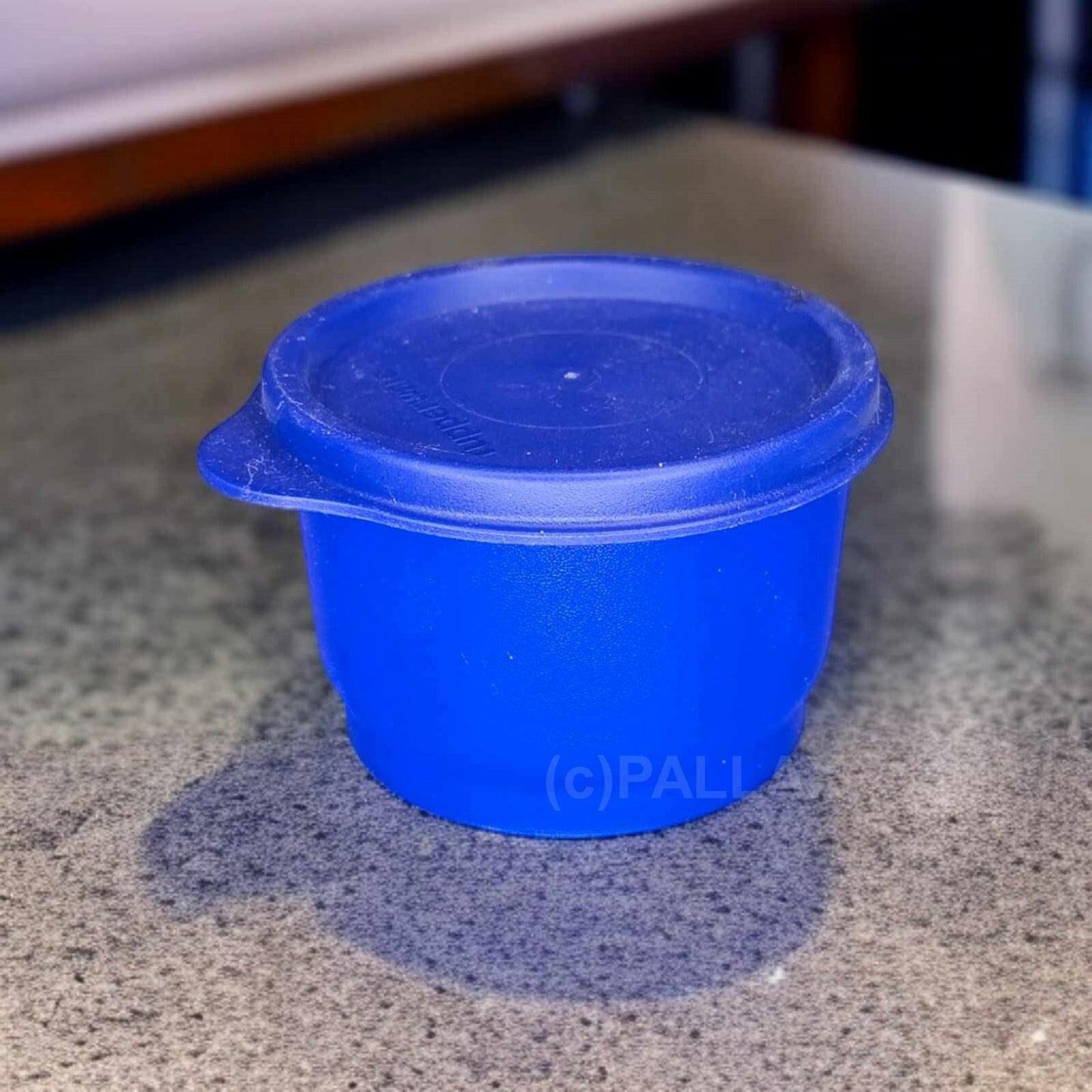TUPPERWARE D35 ZWIEBELCHEN 120 ML DUNKELBLAU VORRATSDOSE