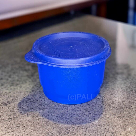 TUPPERWARE D35 ZWIEBELCHEN 120 ML DUNKELBLAU VORRATSDOSE