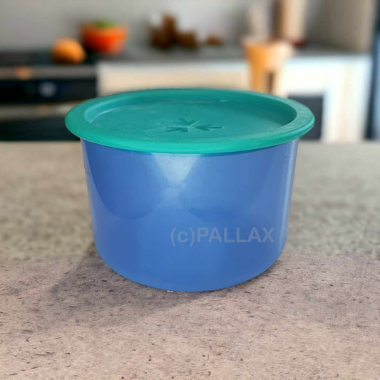 TUPPERWARE BINGO 980 ML BLAU GRÜN VORRATSDOSE SONDERMODELL