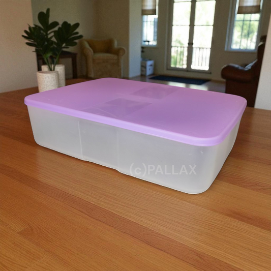 TUPPERWARE A14 KÜHLSCHRANK-SYSTEM BEHÄLTER 3,3 L ROSA VORRATSDOSE