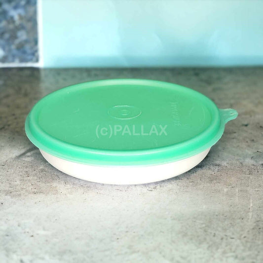 TUPPERWARE C04 SERVIERSCHALE 350 ML PASTELL-GRÜN WEISS VORRATSDOSE