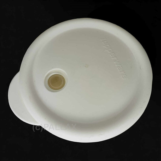 TUPPERWARE ERSATZTEIL DECKEL FÜR THERMO-TRINKHALMBECHER WEISS