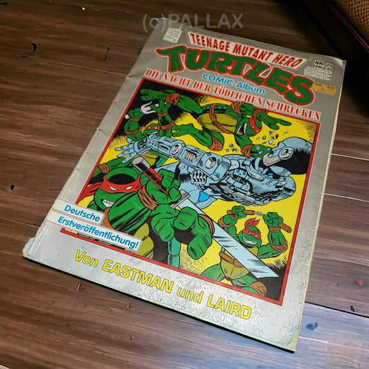 TEENAGE MUTANT NINJA TURTLES HERO TURTLES COMIC-ALBUM #10 DEUTSCH / CONDOR 1992