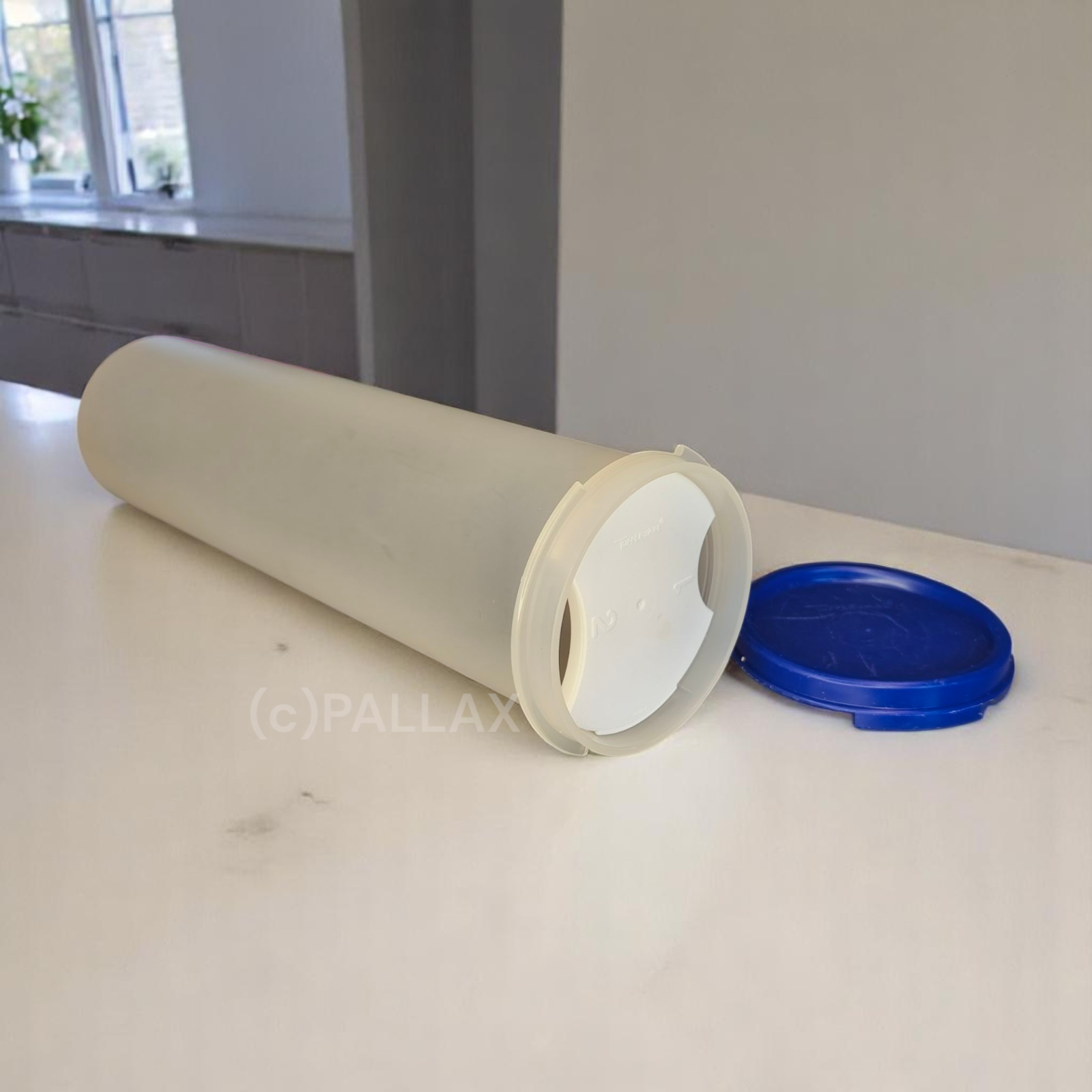 TUPPERWARE A79 CAMPANILE 1,1 L BLAU EIDGENOSSE SPAGHETTI-DOSE